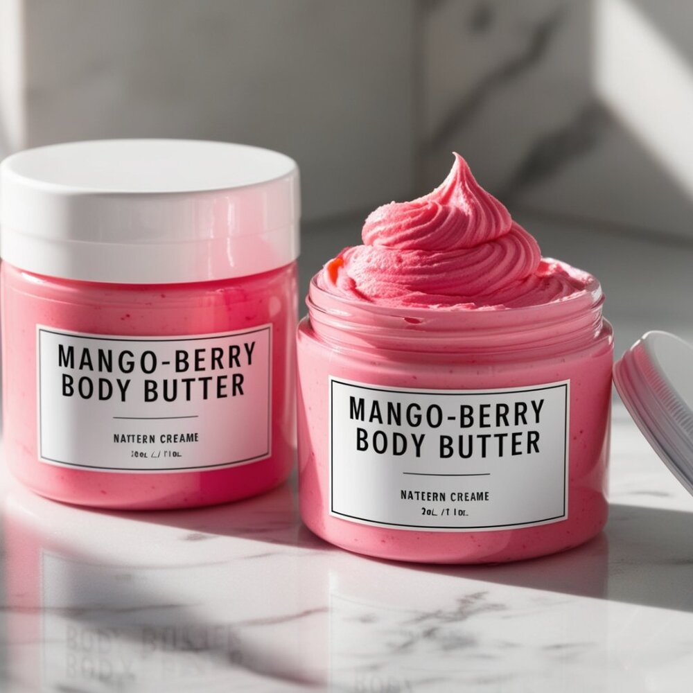 Whipped Mango-Berry Body Butter